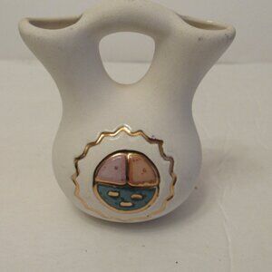 VTG Native American Wedding Vase Pottery
